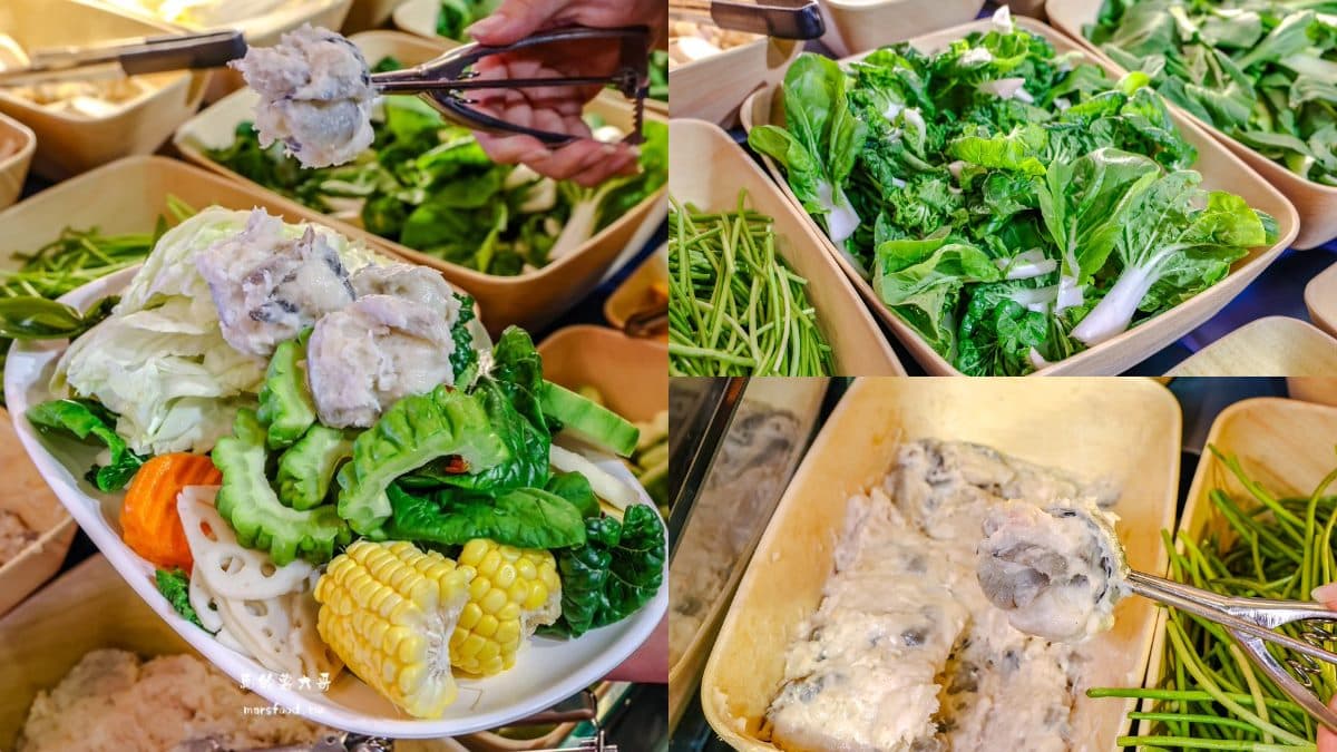 399元火鍋＋自助吧吃到飽！肉品海鮮無限暢吃，滷肉飯、奶黃包、甜點無限夾