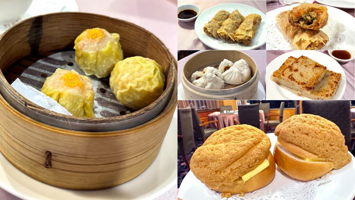 台中也有港點吃到飽！月底前４人同行１人免費，菜單50道點心、熱炒任你點