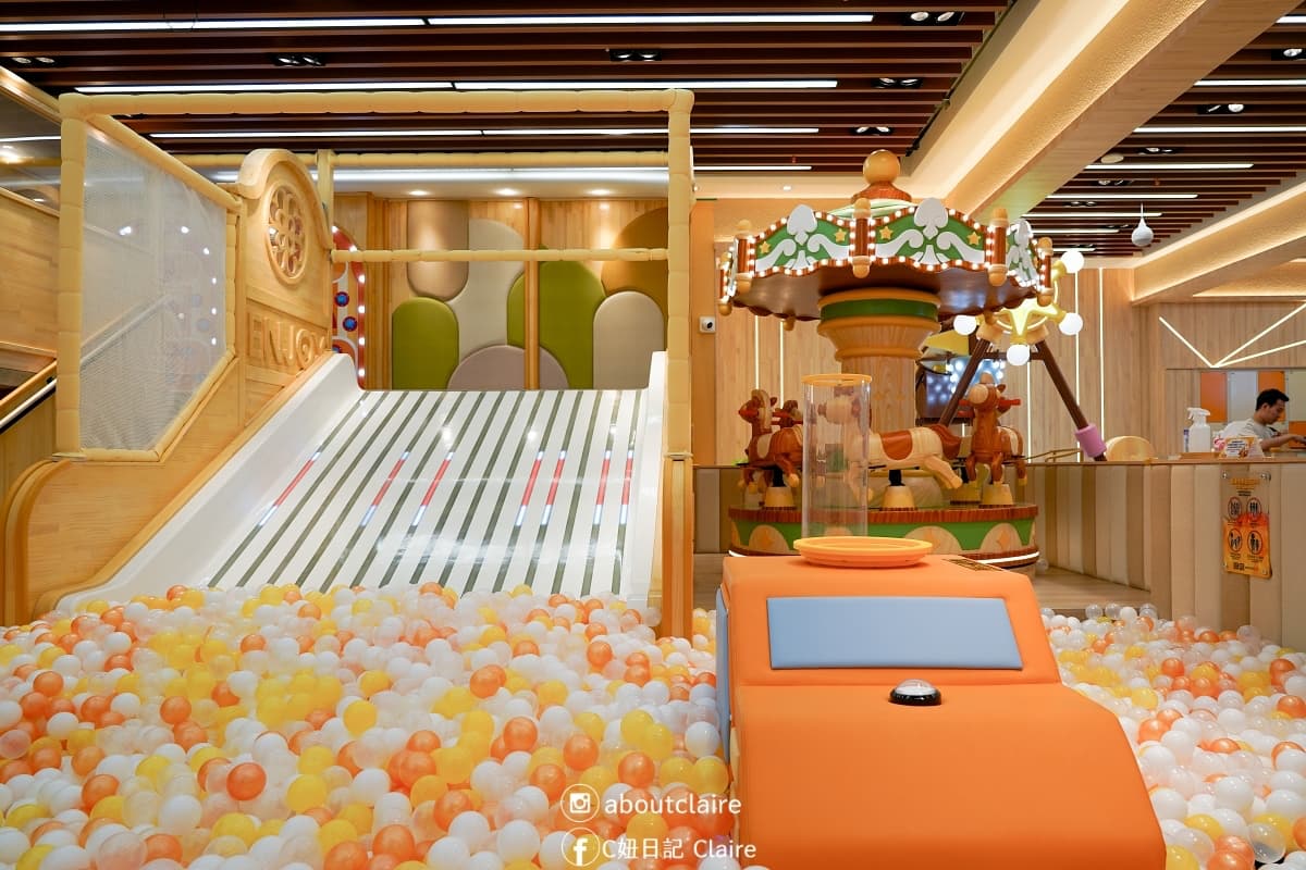 全新「室內兒童樂園」開幕！２層樓一票玩到底，球池、海盜船、Switch通通有