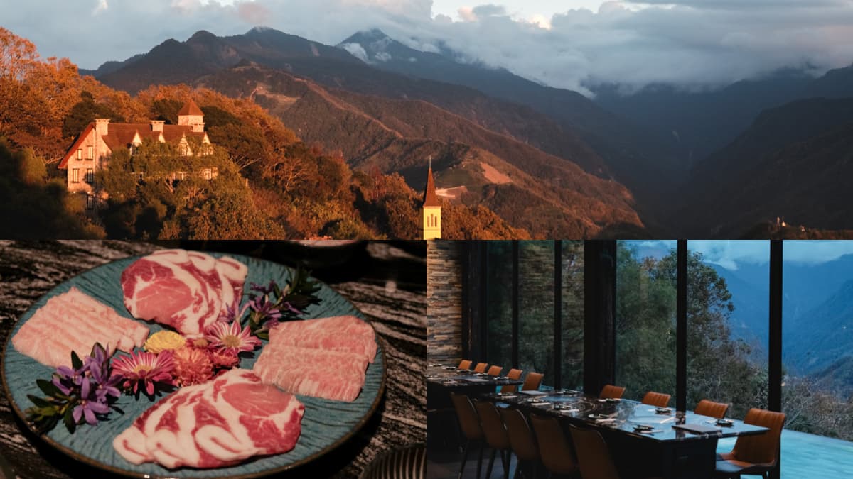海拔最高燒肉店！坐擁清境山景吃和牛，入住歐式城堡還能爽享「一泊四食」