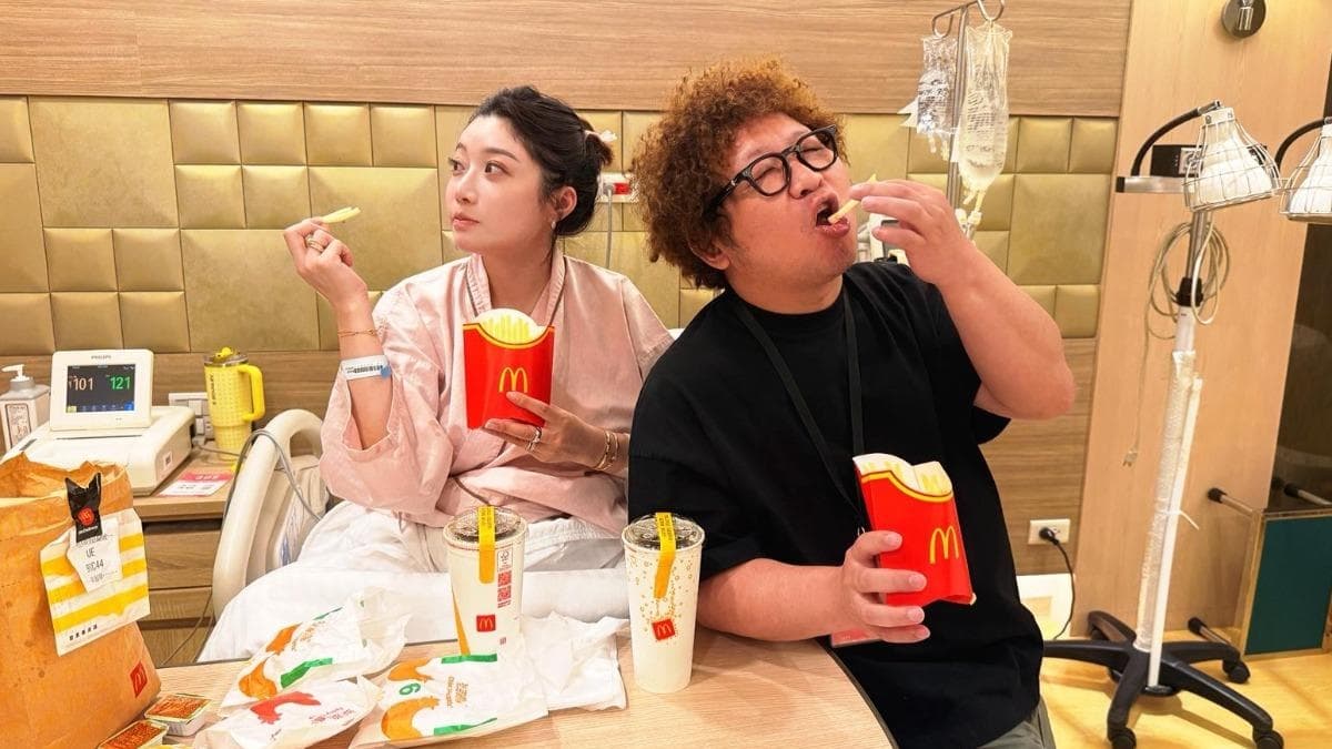 恭喜，納豆當爸了！依依「產程36hr」，一家三口合照曝光