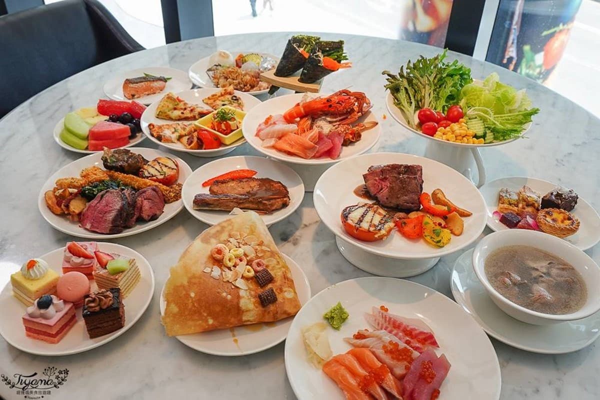 台中人限定優惠！飯店吃到飽「早餐買一送一」只要420元，晚餐第２人半價