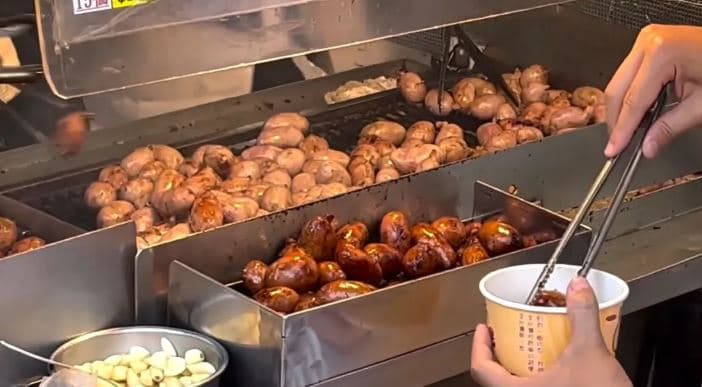 營養三明治跌出前３！基隆夜市必吃美食Top10，這小吃不用10元、Q彈多汁
