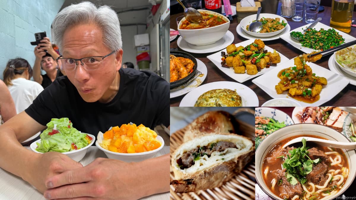 AI教父黃仁勳美食地圖23間！芒果綿綿冰、現烤玉米，古早味台菜10道必點曝