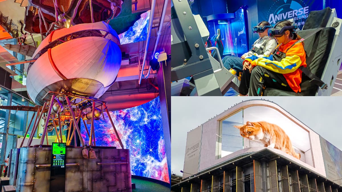 免駕照體驗開飛機！北部最科幻親子樂園開箱：F16試駕、VR熱氣球、4D劇院