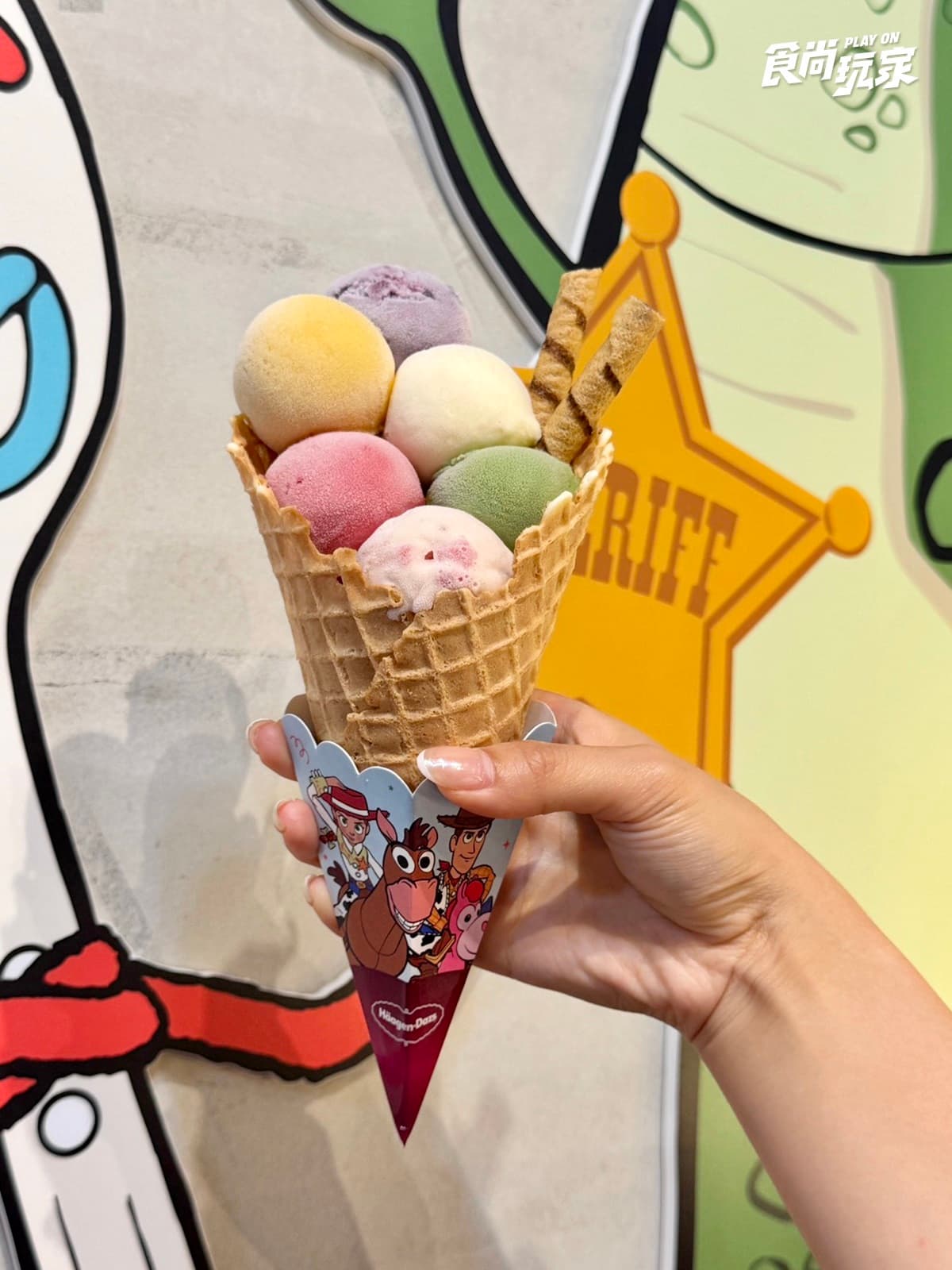 三眼怪湯匙、造型杯免費送！哈根達斯ｘ《玩具總動員５》 超萌３波聯名品項、價格