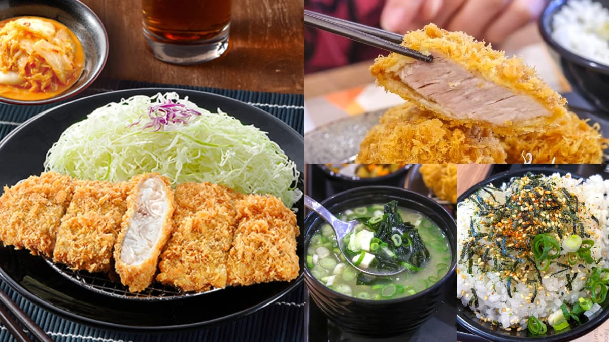 免費續湯飯、高麗菜絲！199元爽吃豬排定食，加碼肉量免費升級、買一送一