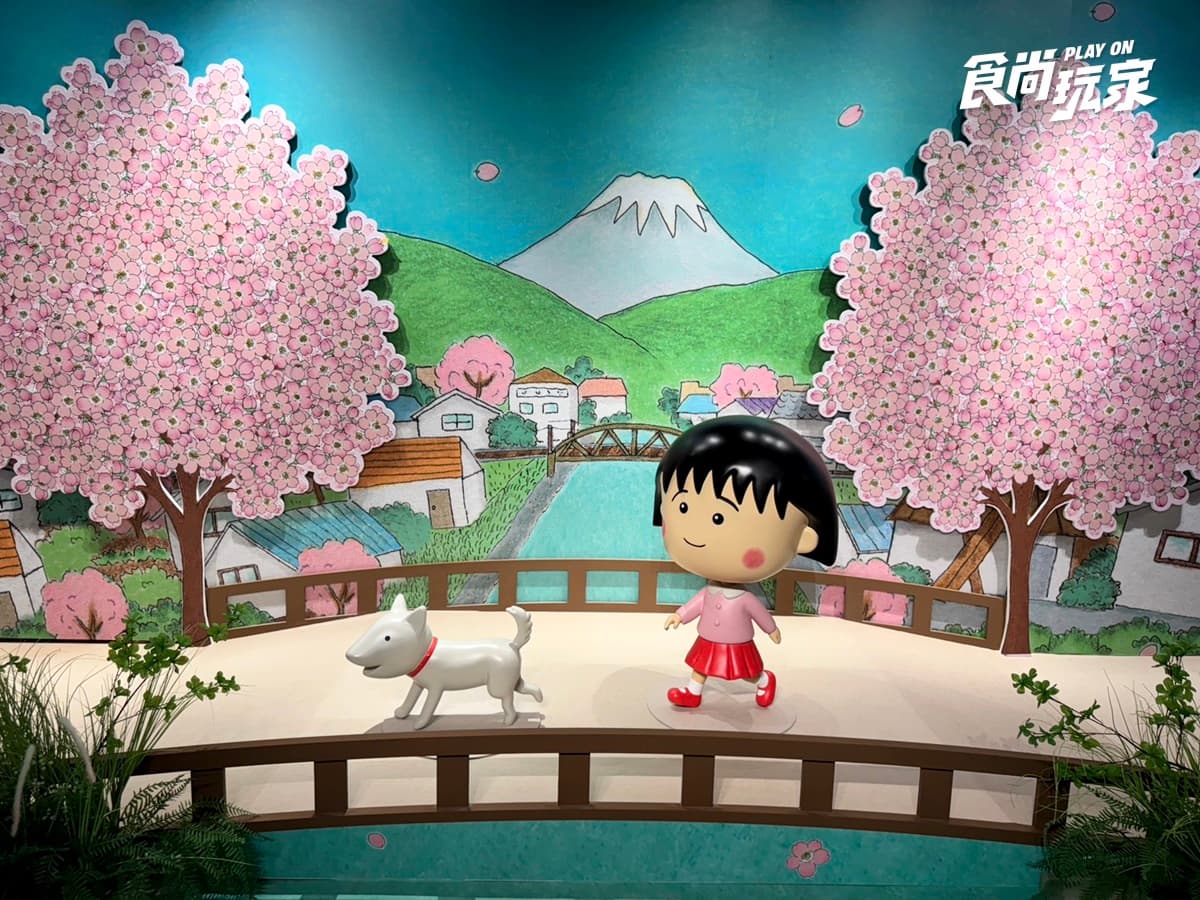 小丸子粉必衝！《櫻桃小丸子》40週年展登場，全新舞台展區、野口娃牆開箱