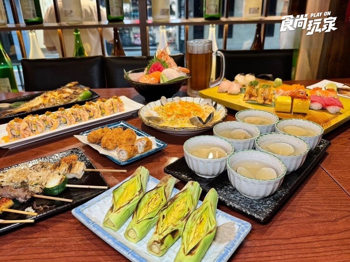 最低599元！全台６家超狂「居酒屋吃到飽」：100道日料無限吃、全台唯一不限時