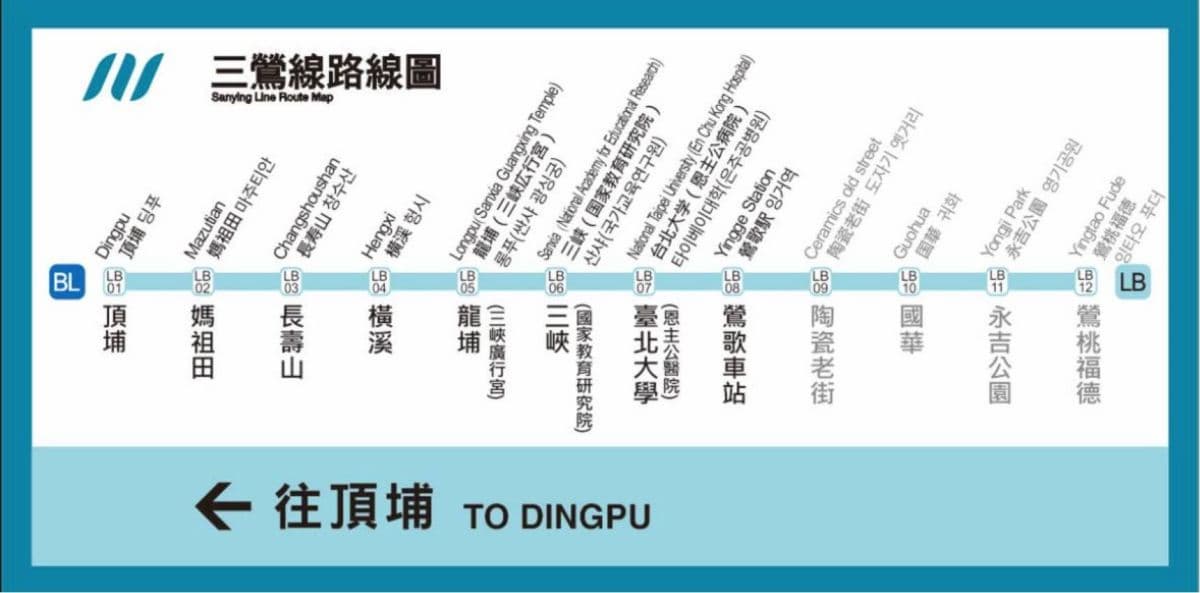 新北捷運「三鶯線」6/30通車！免費試乘２個月，25家美食＋景點一日遊地圖