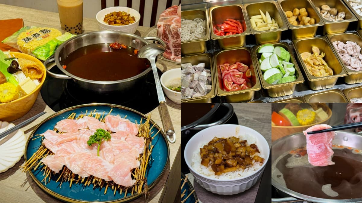 七、八年級生送70顆蛤蠣!「4.9星火鍋」299元起,60款自助吧、滷肉飯暢吃