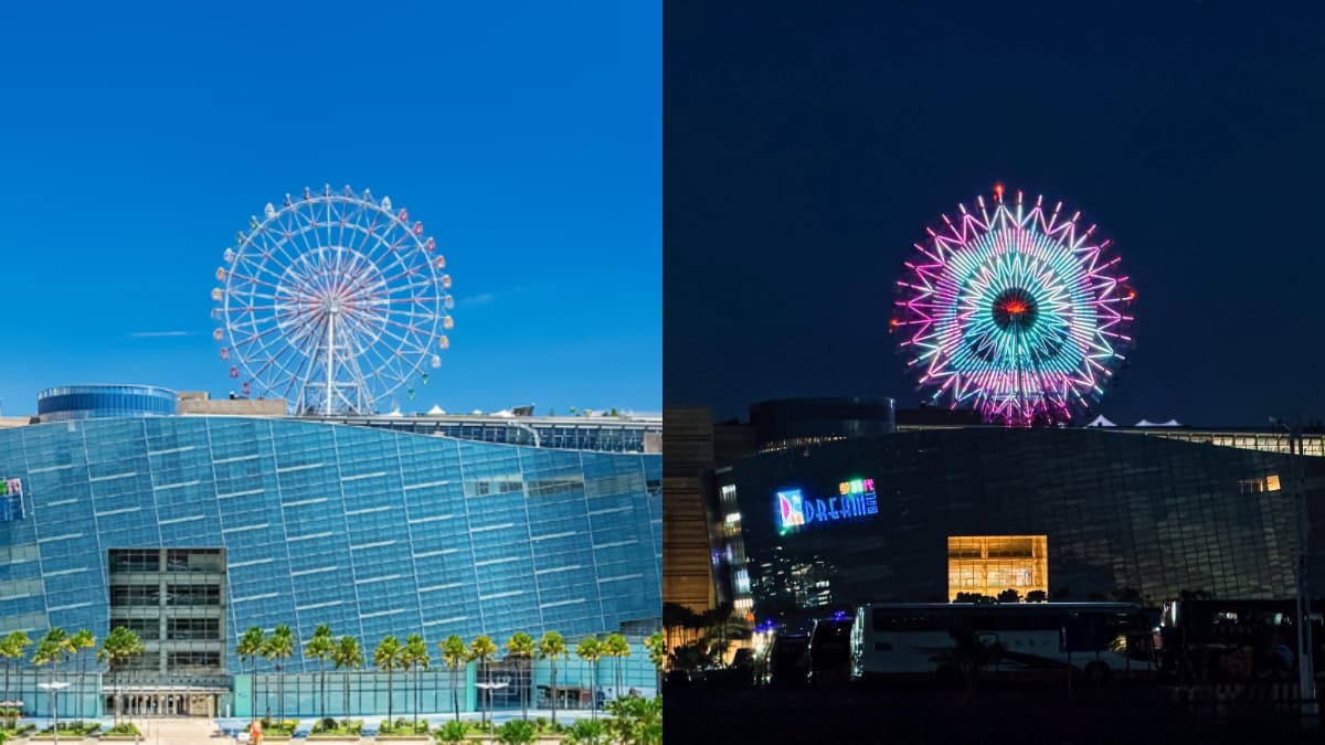 高雄夜景升級!夢時代摩天輪全新燈光秀登場、壽星免費搭,子瑜這天開唱