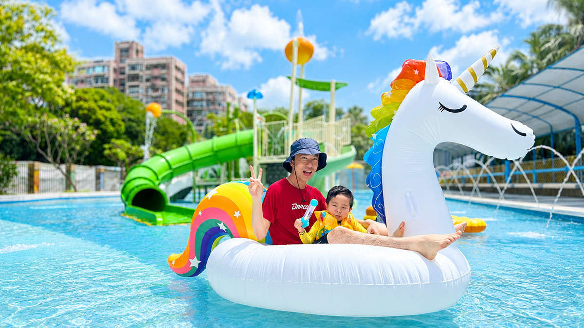 暑假玩水攻略！台北３大水樂園開放、漂漂河必玩，台南透明獨木舟限時體驗