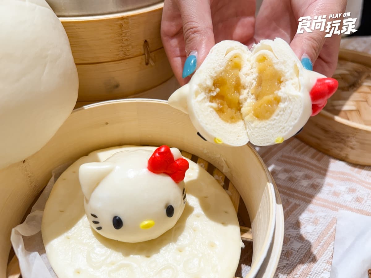 點點心豬仔包變盲盒！Hello Kitty、布丁狗、酷企鵝美食隨機吃，滿額贈盲卡包