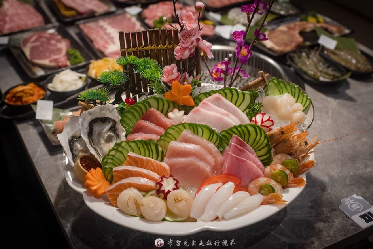免費送海膽干貝！最強燒肉吃到飽超狂新菜單，A5和牛、生魚片山、手搖無限點（中獎公布）