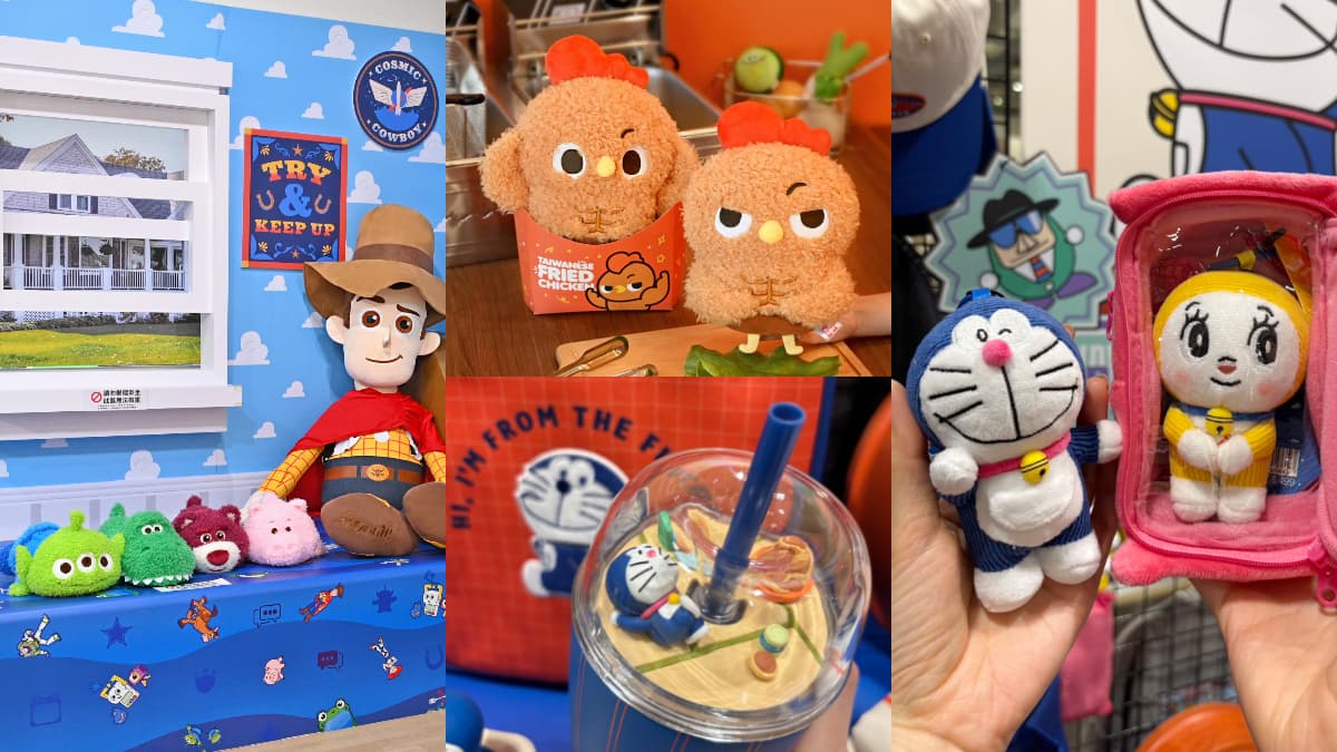 全台最大絨毛玩偶樂園！鹽酥雞DIY、玩總５＋三麗鷗新品，HOLA哆啦A夢新品一次看