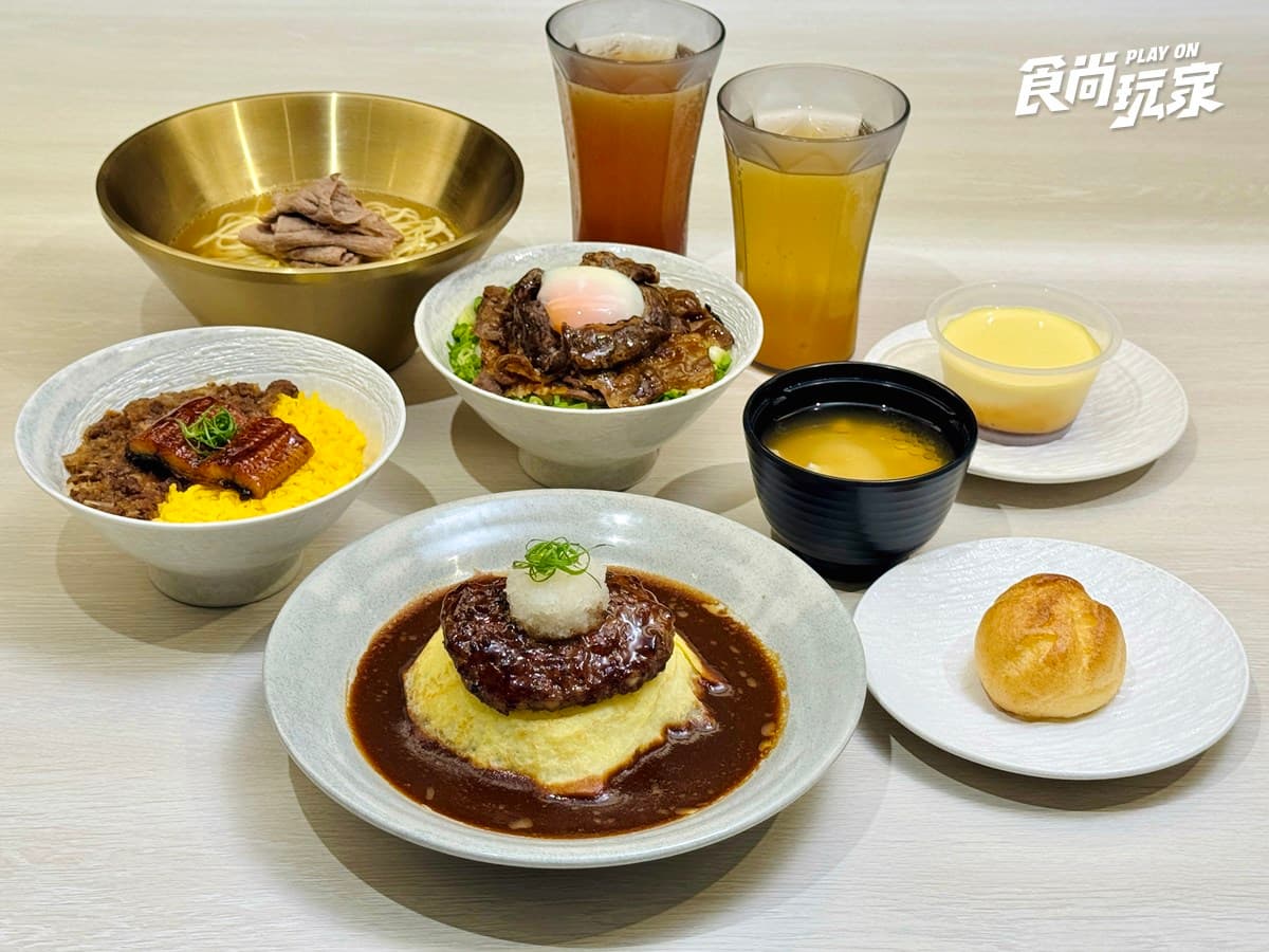 「定食８X胡同燒肉」最狂聯名！320元爽吃鰻魚飯＋胡同牛肉麵，無限續湯飯