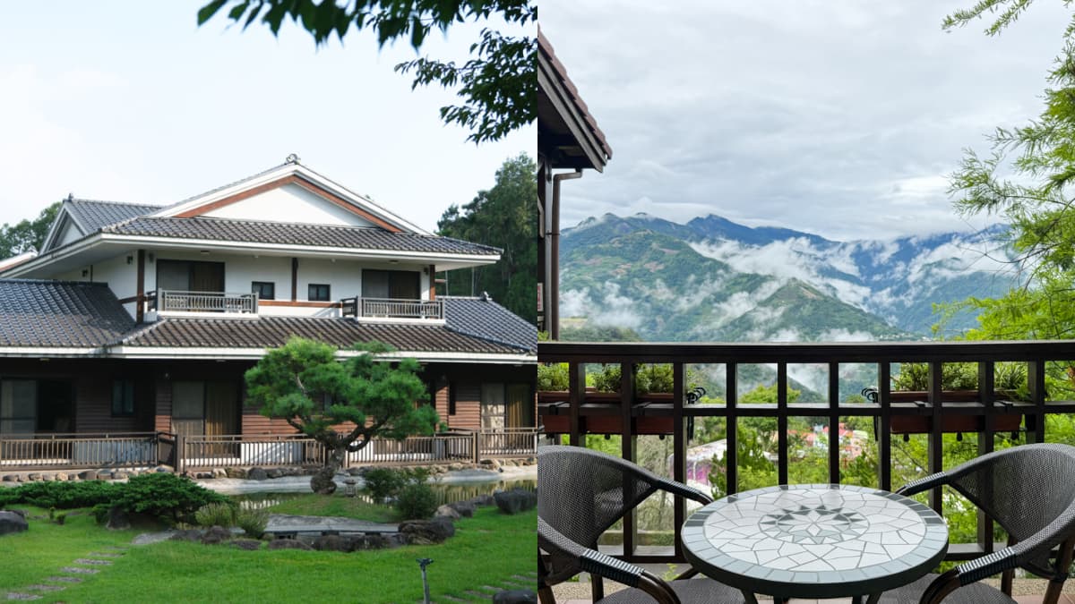 不用飛出國！南投８間度假風民宿推薦，日式町屋、庭園山景、森林小木屋