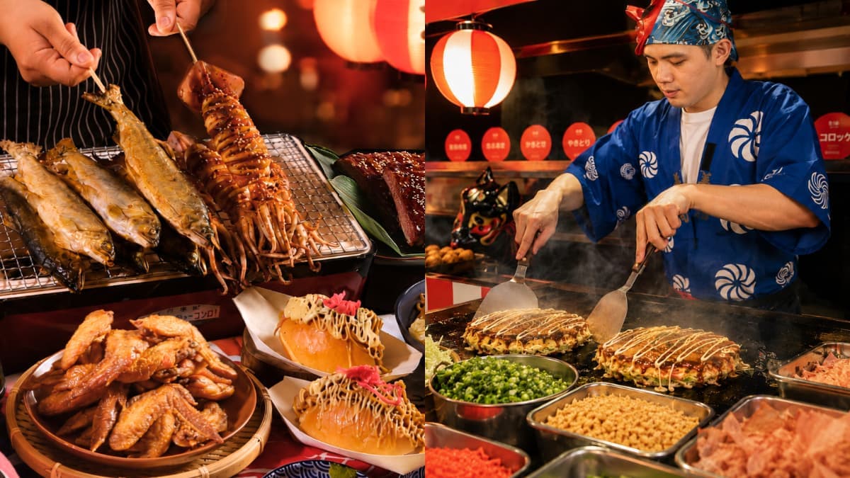 烤魷魚、大阪燒無限吃！台北吃到飽推「日本屋台美食季」，教１招餐費現省千元