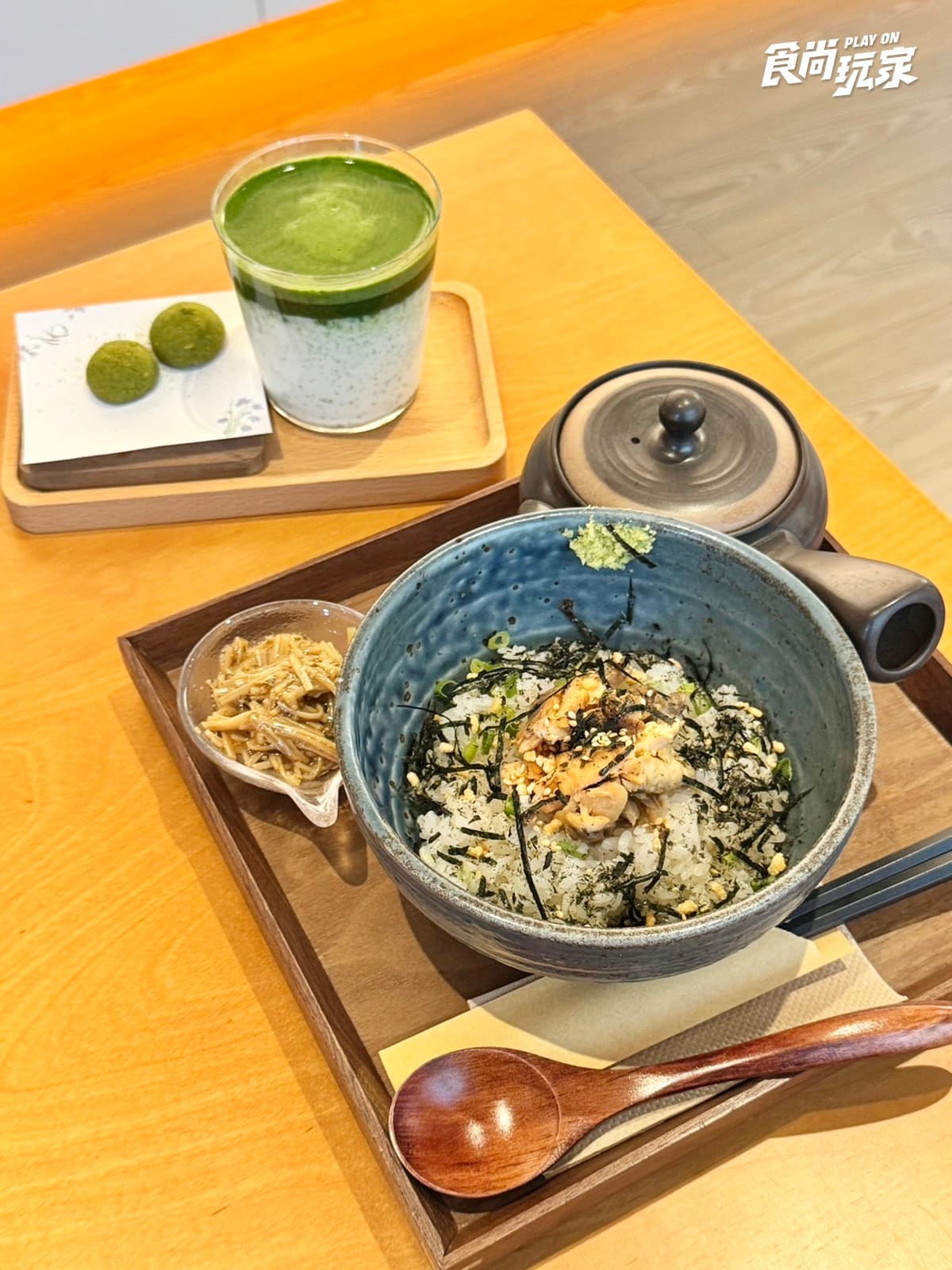 抹茶控的一日大稻埕！５站喝台日手刷茶、逛百年雜貨、老宅吃整桌抹茶甜點