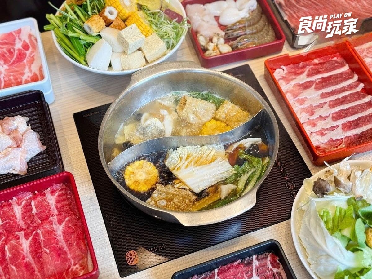 「涮乃葉」５小時狂涮延長！490元起爽嗑現切肉、海鮮，50款自助吧吃到飽
