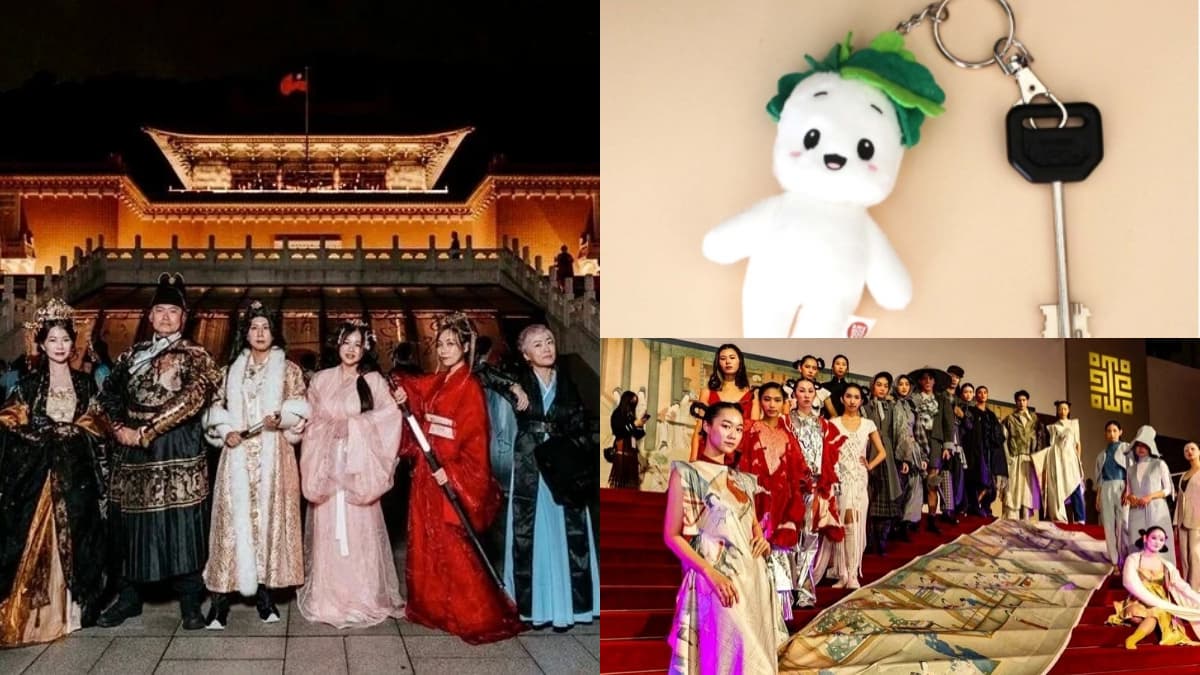 穿古裝夜遊故宮！「百駿圖」變身時尚秀，Cosplay入宮闖關、送「翠玉白菜」吉祥物