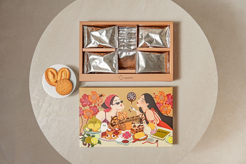 creammm.t台北首店10/8開幕！花型檸檬塔５種口味一次吃，消費再送帆布袋