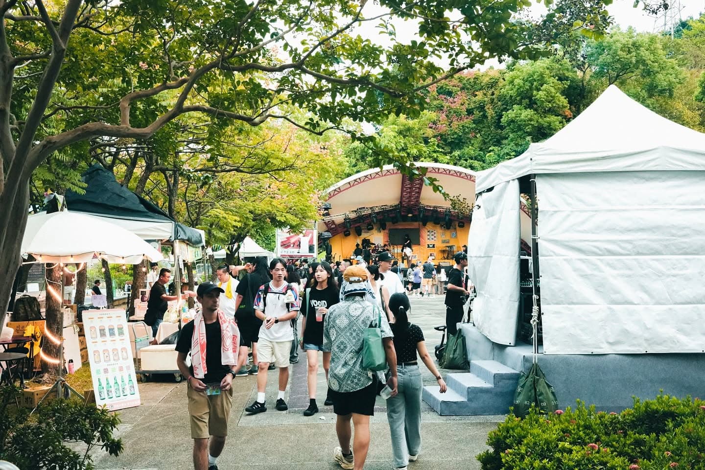 2026秋Out音樂節連假登場！超狂卡司曝光，美食市集、台北自來水園區免費逛