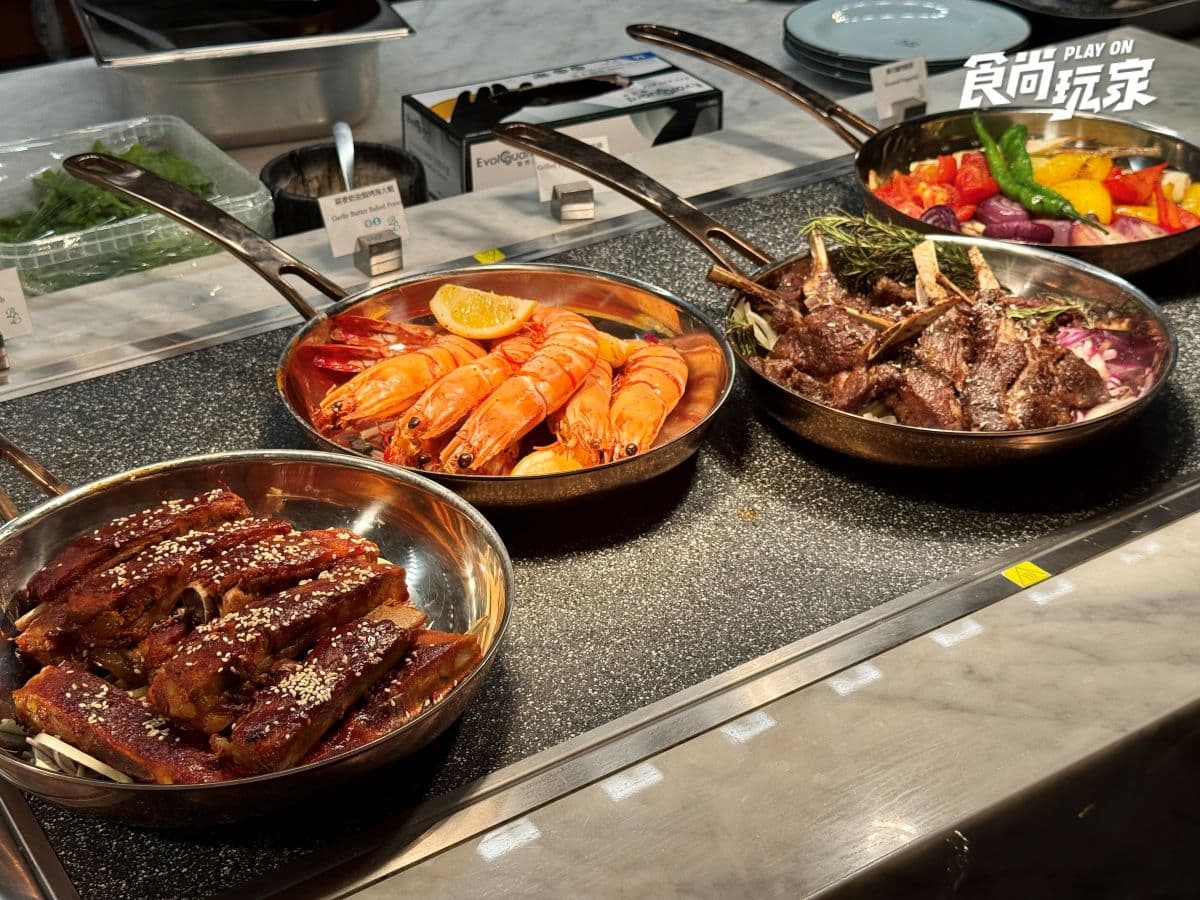 挑戰新北吃到飽天花板！板橋全新頂級Buffet開箱：精緻位上料理、桌邊甜點車