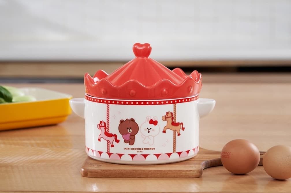 好想要!全聯8款「LINE FRIENDS」集點換購,先搶熊大料理鍋、旋轉木馬陶瓷碗 好想要!全聯8款「LINE FRIENDS」集點換購,先搶熊大料理鍋、旋轉木馬陶瓷碗
