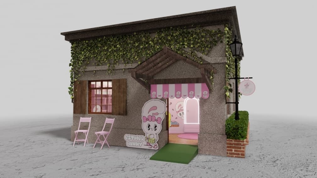 韓國最粉嫩兔兔登台!「Esther Bunny艾絲樂小兔限定店」1.8公尺巨型公仔先打卡 韓國最粉嫩兔兔登台!「Esther Bunny艾絲樂小兔限定店」1.8公尺巨型公仔先打卡