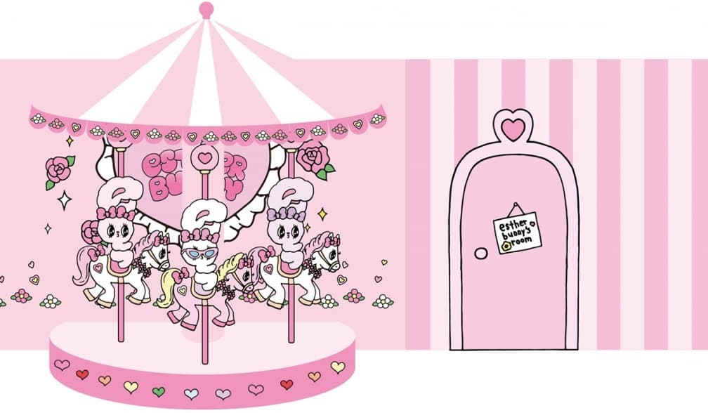 韓國最粉嫩兔兔登台!「Esther Bunny艾絲樂小兔限定店」1.8公尺巨型公仔先打卡 韓國最粉嫩兔兔登台!「Esther Bunny艾絲樂小兔限定店」1.8公尺巨型公仔先打卡