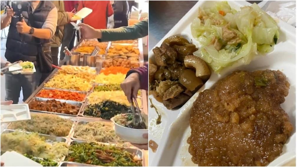 網路瘋傳是真的!自助餐2菜1肉含白飯只要25元,網友:老闆根本是做功德