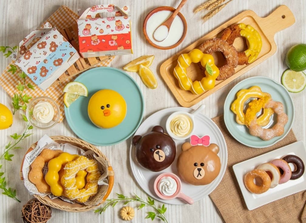 Mister Donut最萌「熊大甜甜圈」來啦!3款角色買6送3,再收超Q實用周邊 Mister Donut最萌「熊大甜甜圈」來啦!3款角色買6送3,再收超Q實用周邊