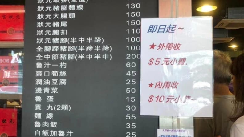 台中必比登豬腳飯收小費挨轟!店家稱「隨客意願」,國稅局:營業稅應開發票 台中必比登豬腳飯收小費挨轟!店家稱「隨客意願」,國稅局:營業稅應開發票