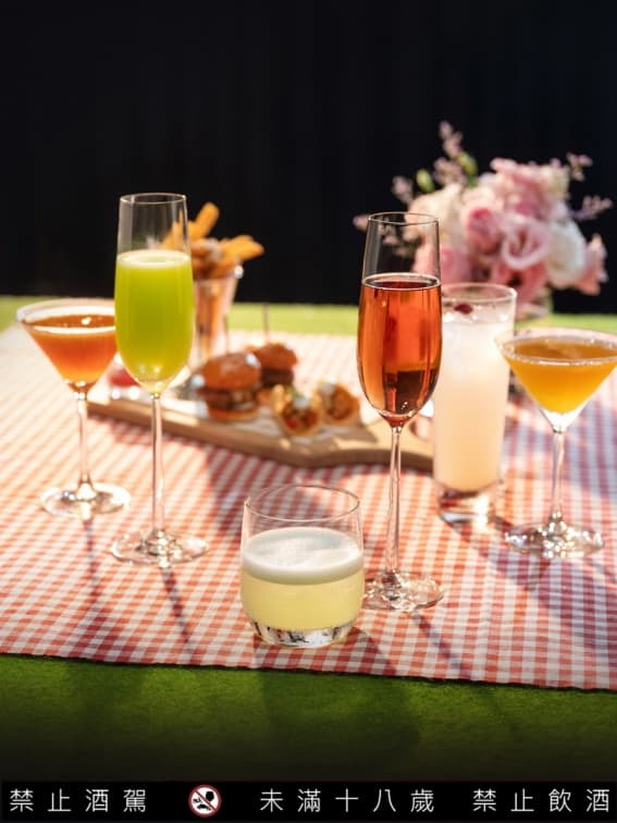 雞尾酒、紅白酒無限暢飲!文華東方推「微醺野餐」,還可吃塔可、和牛漢堡 雞尾酒、紅白酒無限暢飲!文華東方推「微醺野餐」,還可吃塔可、和牛漢堡