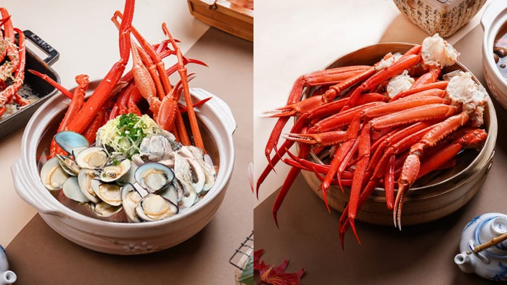 吃蟹季來了!人氣Buffet推「松葉蟹三吃」吃到飽,還有大閘蟹配38樓美景超Chill 吃蟹季來了!人氣Buffet推「松葉蟹三吃」吃到飽,還有大閘蟹配38樓美景超Chill