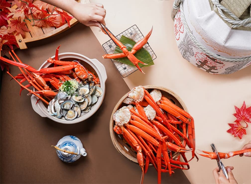 吃蟹季來了!人氣Buffet推「松葉蟹三吃」吃到飽,還有大閘蟹配38樓美景超Chill 吃蟹季來了!人氣Buffet推「松葉蟹三吃」吃到飽,還有大閘蟹配38樓美景超Chill