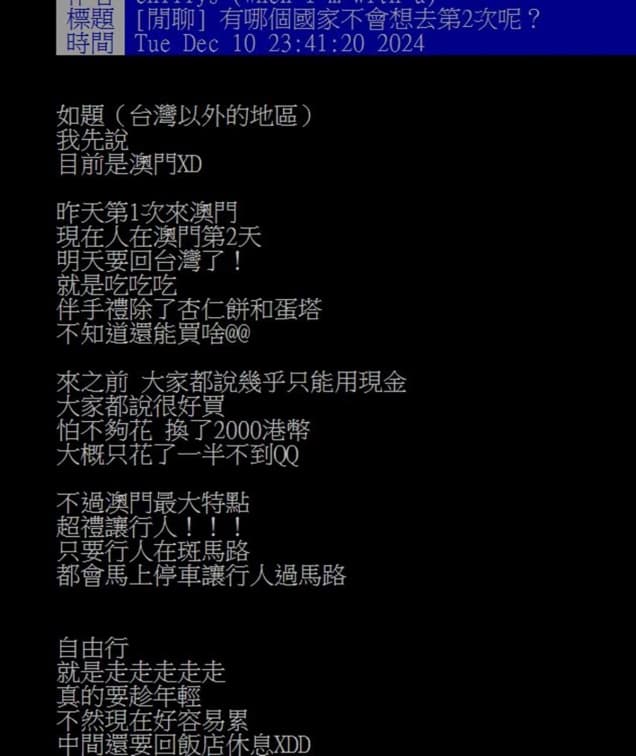 哪個國家不會想去第2次?一票網友點名2地方:食物選擇少、物價高 哪個國家不會想去第2次?一票網友點名2地方:食物選擇少、物價高