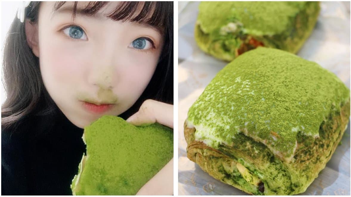 吃得「綠油油」 抹茶髒髒包髒得更美感 吃得「綠油油」 抹茶髒髒包髒得更美感