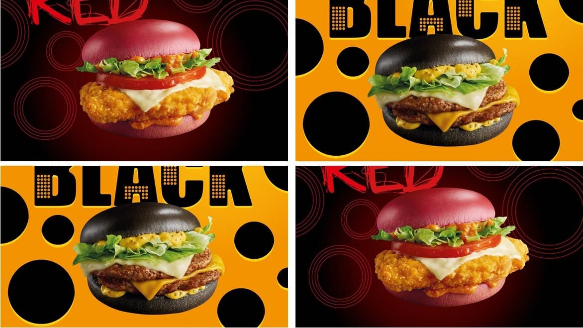 麥當勞大玩「視覺系」!紅、黑漢堡雙登場搏IG版面 麥當勞大玩「視覺系」!紅、黑漢堡雙登場搏IG版面