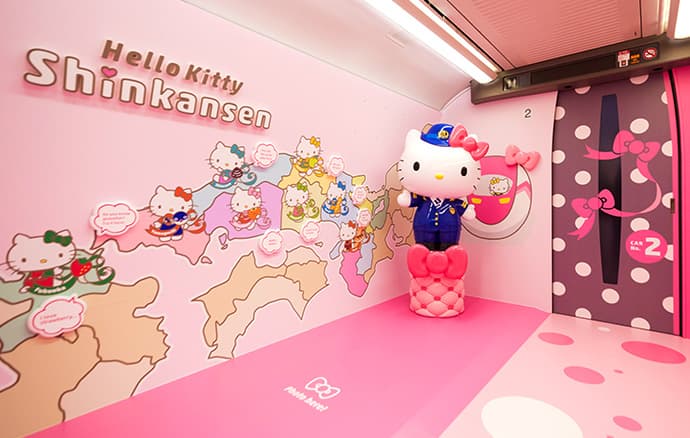 少女心爆表!「Hello Kitty」新幹線+「泡泡先生」限定電車,立馬去日本 少女心爆表!「Hello Kitty」新幹線+「泡泡先生」限定電車,立馬去日本
