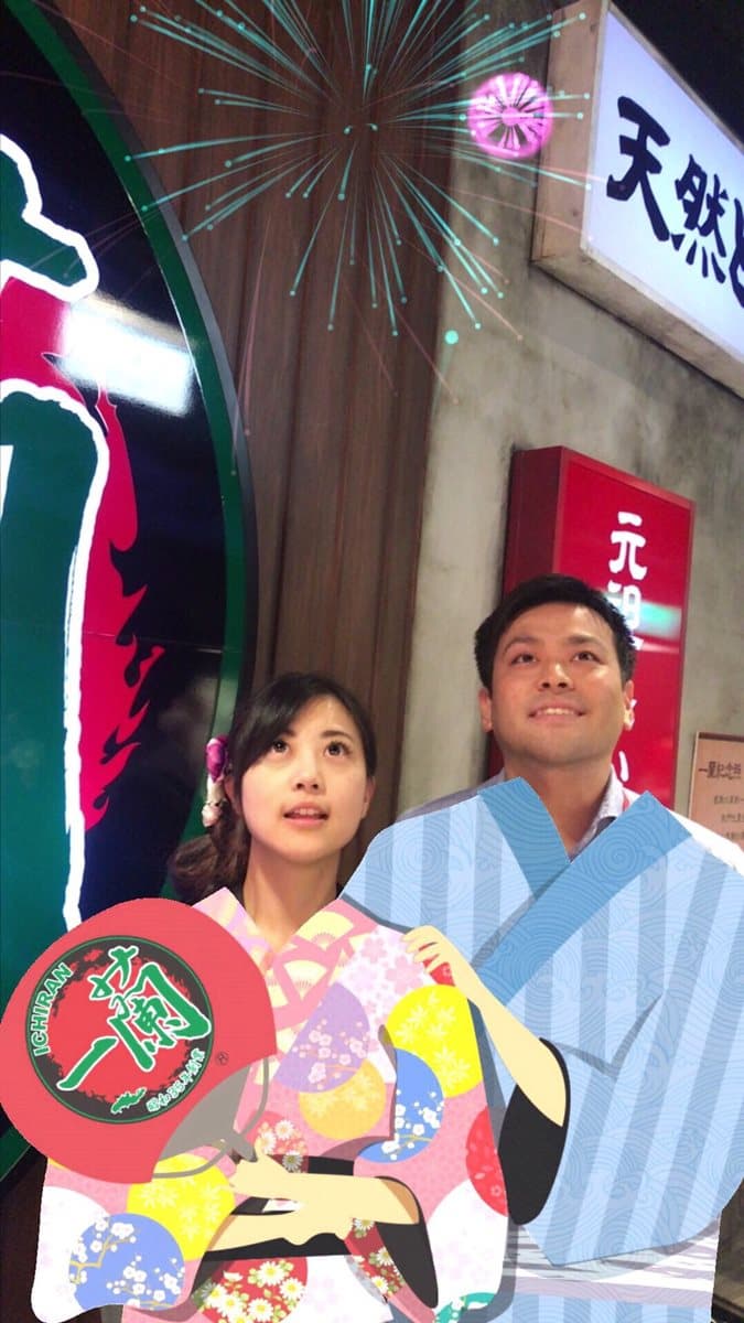 不用飛日本就能看花火!一蘭拉麵推「AR擴增實境」體驗 不用飛日本就能看花火!一蘭拉麵推「AR擴增實境」體驗