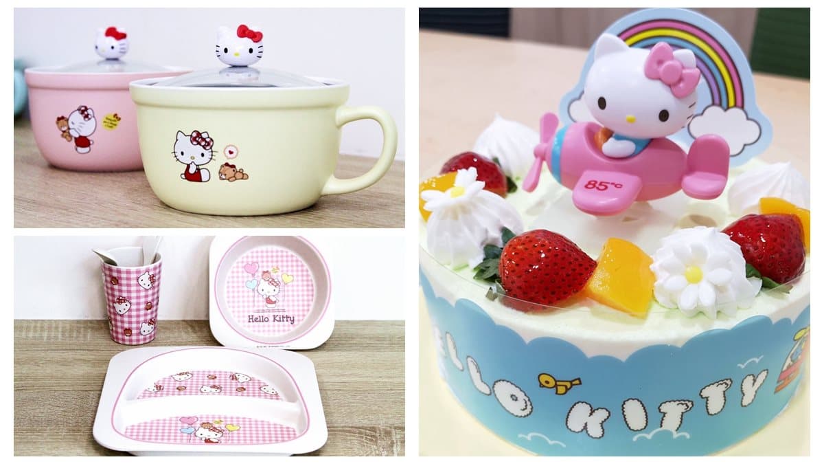 貓迷快衝!「HELLO KITTY蛋糕」8/23開賣 還可加購3色造型湯碗、餐具組 貓迷快衝!「HELLO KITTY蛋糕」8/23開賣 還可加購3色造型湯碗、餐具組