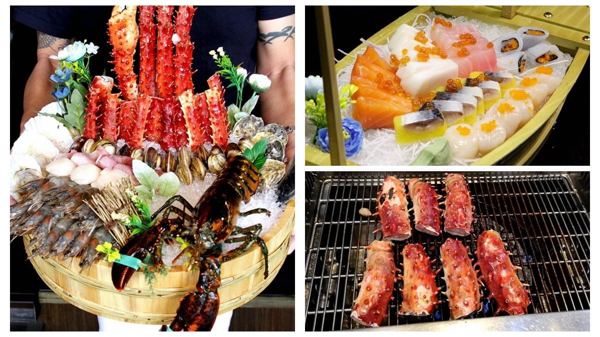 【食尚獨家】霸氣「帝王蟹痛風鍋」板前烤台開吃!生魚片船、手掌大生蠔好驚人 →官網留言送餐券免費吃 【食尚獨家】霸氣「帝王蟹痛風鍋」板前烤台開吃!生魚片船、手掌大生蠔好驚人 →官網留言送餐券免費吃