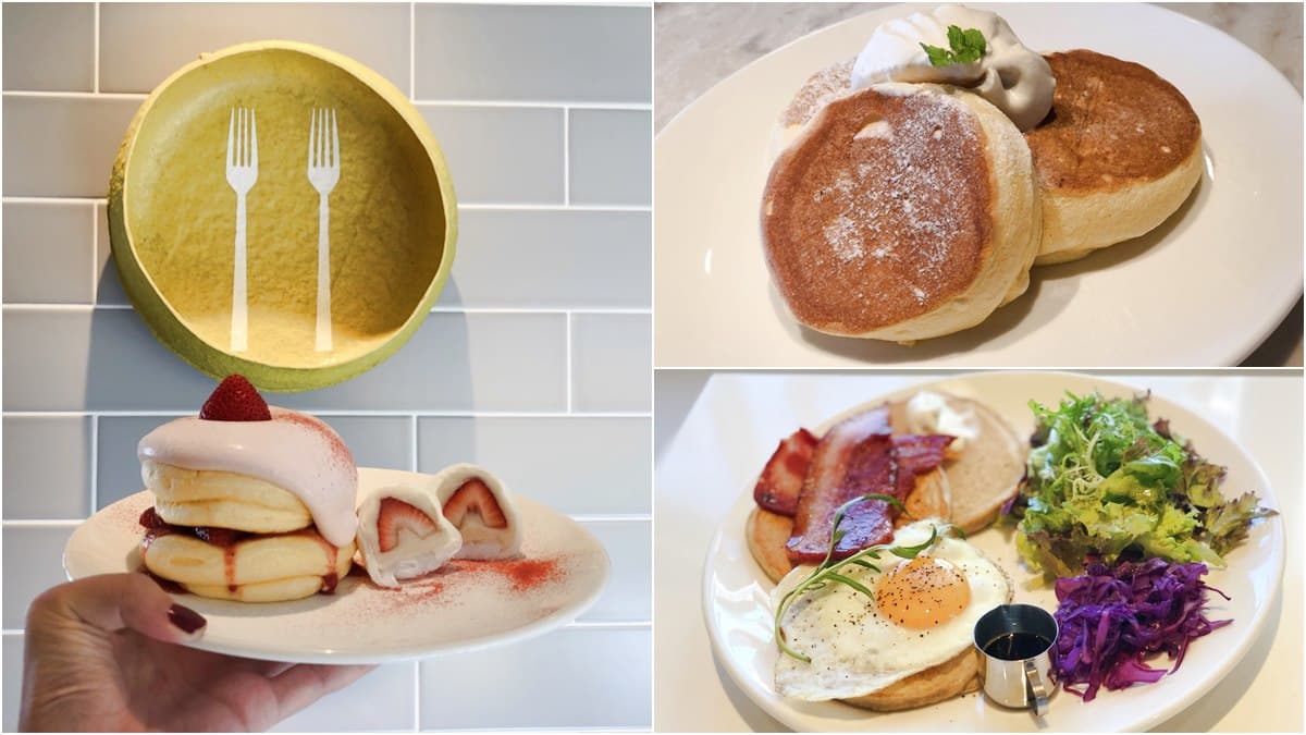 日本排隊名店「奇蹟的舒芙蕾鬆餅」來了 IG洗版就靠台灣獨家「草莓乳酪雪莓大福」