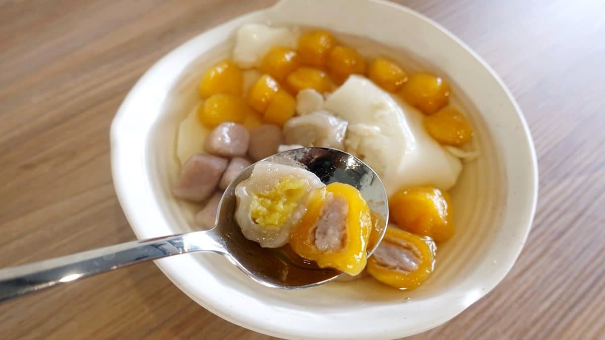 這芋頭hen可以!宜蘭首家「包餡芋圓」 配芋泥球太療癒啦 這芋頭hen可以!宜蘭首家「包餡芋圓」 配芋泥球太療癒啦