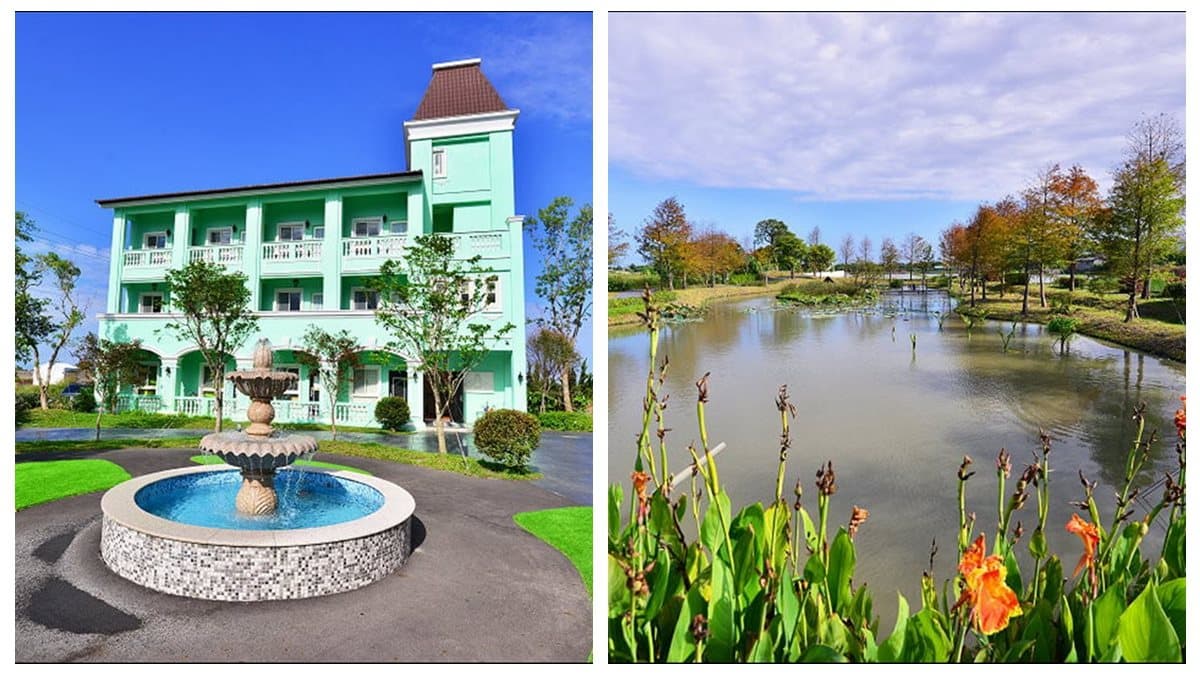 好美啊!「落羽松美景+葡葡牙風建築」 宜蘭最新親子民宿太好拍 好美啊!「落羽松美景+葡葡牙風建築」 宜蘭最新親子民宿太好拍