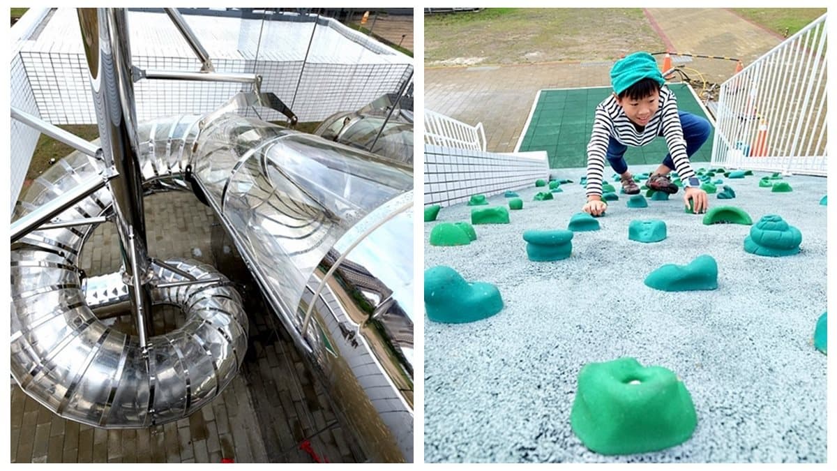 「小蜘蛛人」快來征服!最新特色公園大型攀岩牆、旋轉溜滑梯超好玩 「小蜘蛛人」快來征服!最新特色公園大型攀岩牆、旋轉溜滑梯超好玩