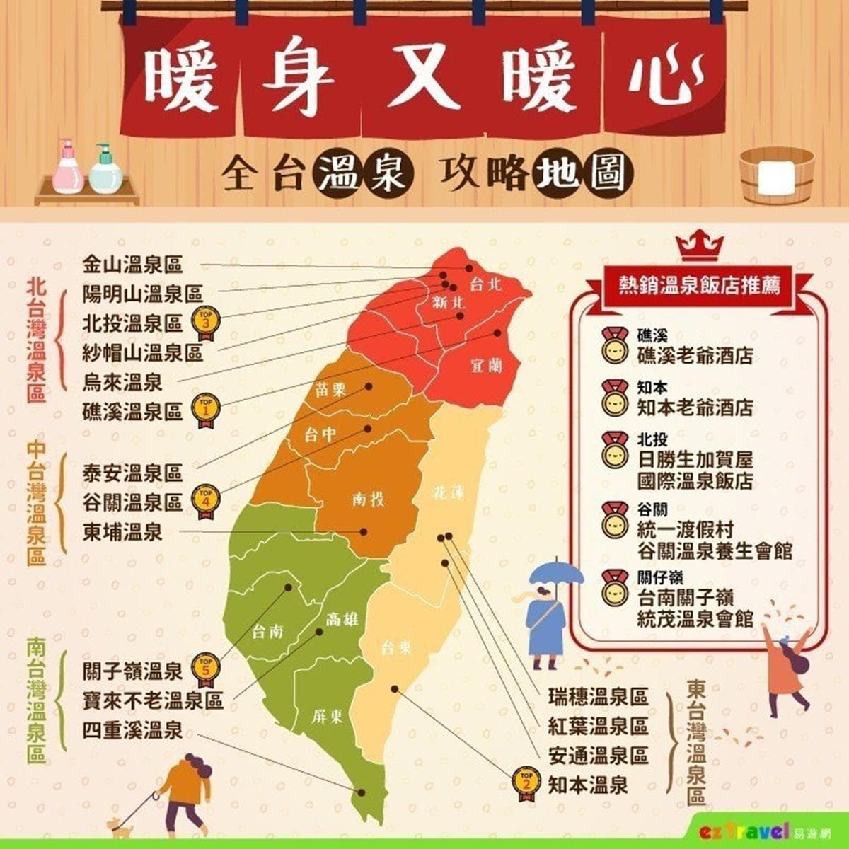 冷颼颼泡個湯!全台溫泉「最受歡迎前5名」準備出發去 冷颼颼泡個湯!全台溫泉「最受歡迎前5名」準備出發去